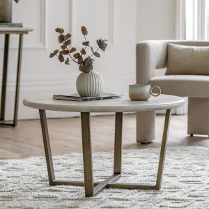 Gallery Direct Moderna Round Coffee Table | Shackletons