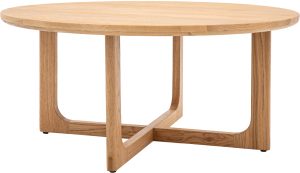 Gallery Direct Craft Round Coffee Table Natural | Shackletons