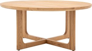 Gallery Direct Craft Round Coffee Table Natural | Shackletons
