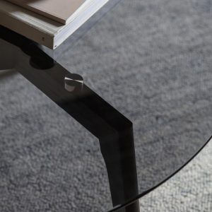Gallery Direct Blair Round Coffee Table Black | Shackletons