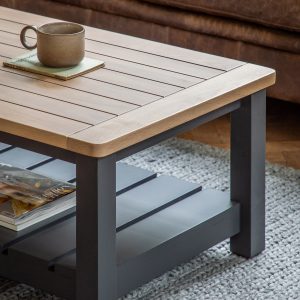 Gallery Direct Eton Coffee Table Meteor | Shackletons