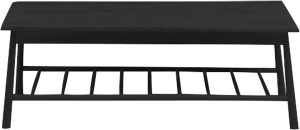 Gallery Direct Wycombe Rect Coffee Table Black | Shackletons