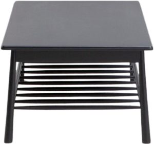 Gallery Direct Wycombe Rect Coffee Table Black | Shackletons