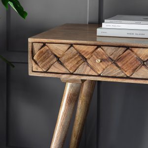 Gallery Direct Tuscany Console Table Burnt Wax | Shackletons