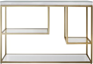 Gallery Direct Pippard Console Table Champagne | Shackletons