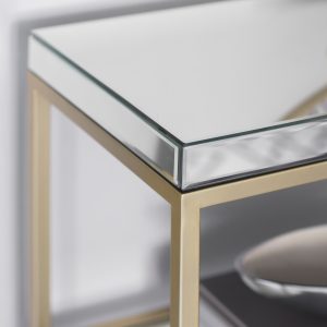 Gallery Direct Pippard Console Table Champagne | Shackletons