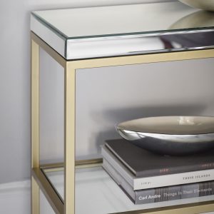 Gallery Direct Pippard Console Table Champagne | Shackletons