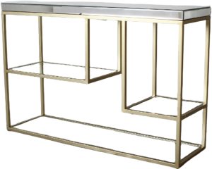 Gallery Direct Pippard Console Table Champagne | Shackletons