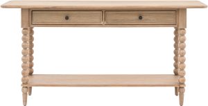 Gallery Direct Artisan 2 Drawer Console Table | Shackletons