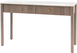 Gallery Direct Marmo 2 Drawer Console | Shackletons