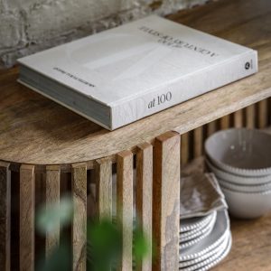 Gallery Direct Voss Slatted Console Table | Shackletons