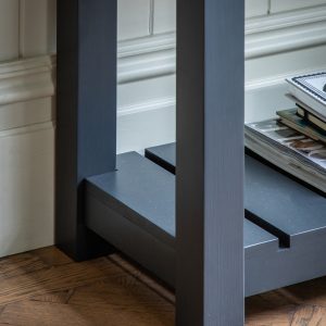 Gallery Direct Eton 2 Drawer Console Meteor | Shackletons