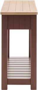 Gallery Direct Eton 2 Drawer Console Clay | Shackletons