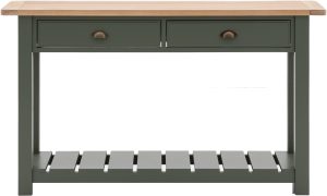 Gallery Direct Eton 2 Drawer Console Moss | Shackletons