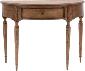 Gallery Direct Highgrove Demi Lune Table | Shackletons