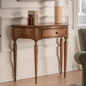 Gallery Direct Highgrove Demi Lune Table | Shackletons