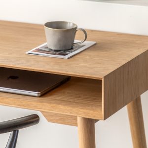Gallery Direct Milano 1 Drawer Desk | Shackletons