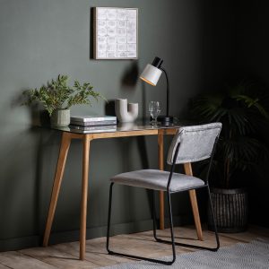 Gallery Direct Blair Desk Oak | Shackletons