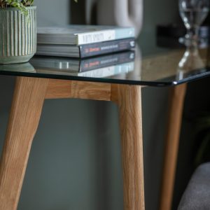 Gallery Direct Blair Desk Oak | Shackletons