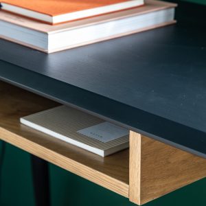 Gallery Direct Maddox Desk with Shelf | Shackletons