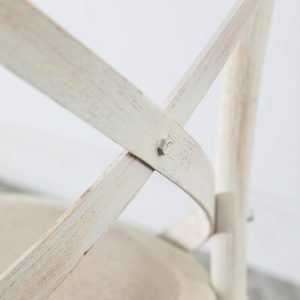Gallery Direct Cafe Chair White Linen Set of 2 | Shackletons Gallery Direct Cafe Chair White Linen Set of 2 | Shackletons