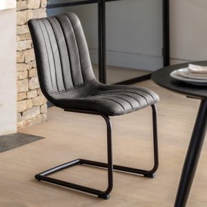 Gallery Direct Edington Grey Chair Set of 2 | Shackletons