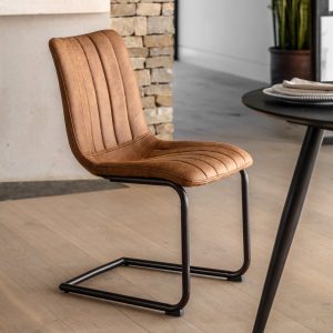 Gallery Direct Edington Brown Chair Set of 2 | Shackletons