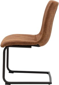 Gallery Direct Edington Brown Chair Set of 2 | Shackletons
