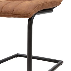 Gallery Direct Edington Brown Chair Set of 2 | Shackletons