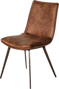 Gallery Direct Hinks Chair Brown Set of 2 | Shackletons