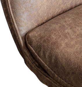 Gallery Direct Hinks Chair Brown Set of 2 | Shackletons