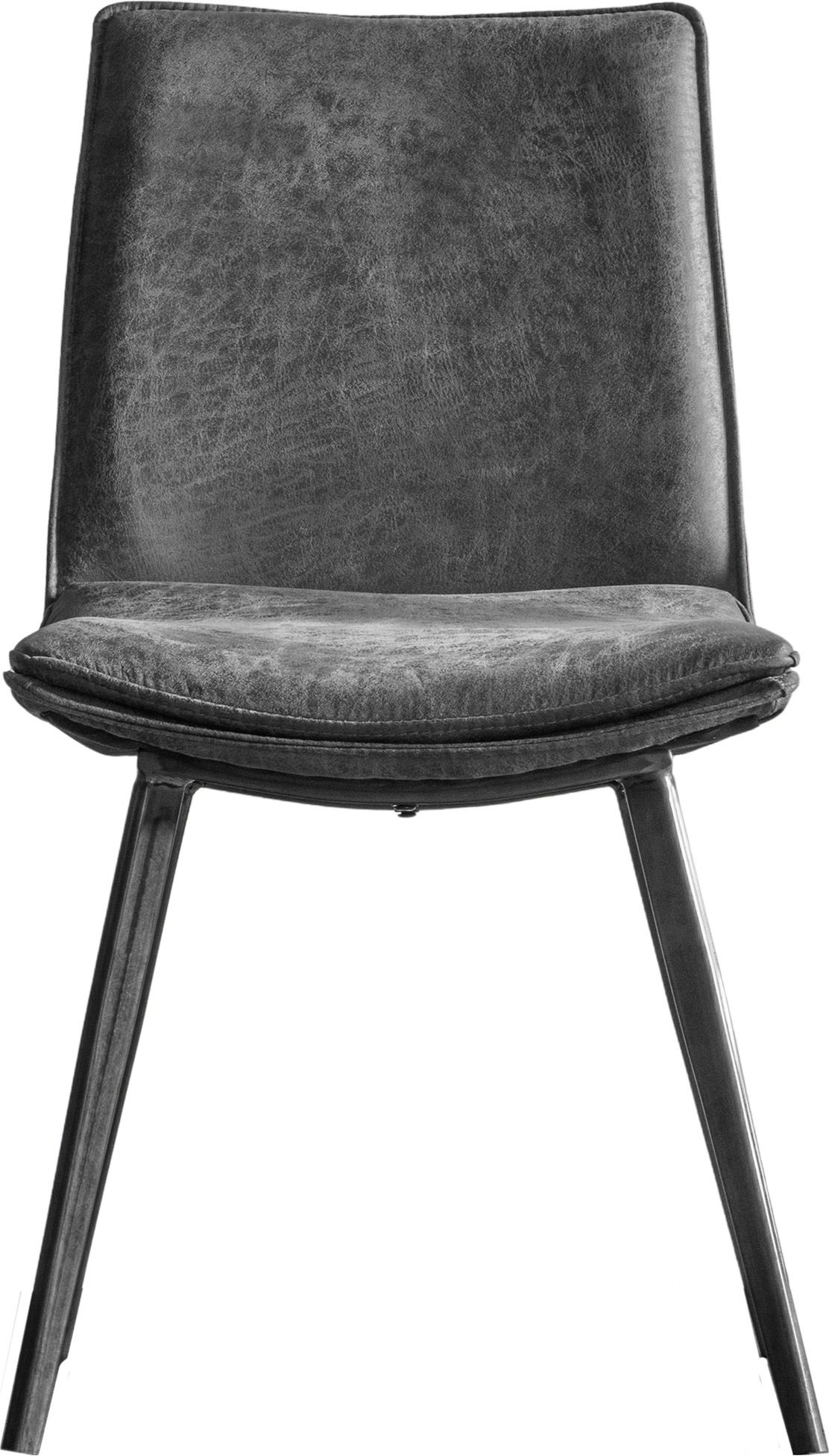 Gallery Direct Hinks Chair Grey (Set of 2)