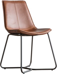 Gallery Direct Hawking Chair Brown Set of 2 | Shackletons