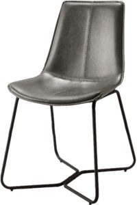 Gallery Direct Hawking Chair Charcoal Set of 2 | Shackletons