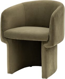 Gallery Direct Holm Dining Chair Moss Green | Shackletons