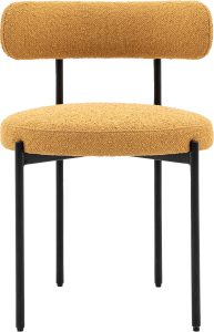 Gallery Direct Aveley Dining Chair Ochre Set of 2 | Shackletons