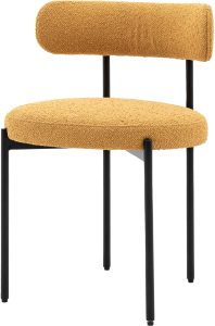 Gallery Direct Aveley Dining Chair Ochre Set of 2 | Shackletons