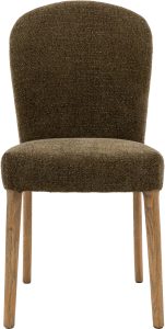 Gallery Direct Hinton Dining Chair Moss Green Set of 2 | Shackletons