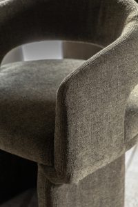 Gallery Direct Sloane Dining Chair Green Boucle | Shackletons