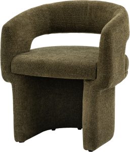 Gallery Direct Sloane Dining Chair Green Boucle | Shackletons