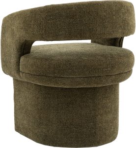 Gallery Direct Sloane Dining Chair Green Boucle | Shackletons