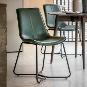 Gallery Direct Hawking Chair Green 2pk | Shackletons