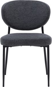Gallery Direct Oppo Dining Chair Charcoal 2pk | Shackletons