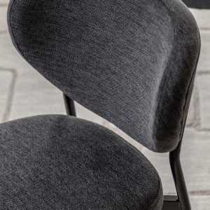 Gallery Direct Oppo Dining Chair Charcoal 2pk | Shackletons