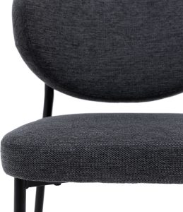 Gallery Direct Oppo Dining Chair Charcoal 2pk | Shackletons