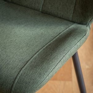 Gallery Direct Manford Dining Chair Bottle Green Set of 2 | Shackletons