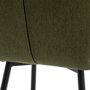 Gallery Direct Manford Dining Chair Bottle Green Set of 2 | Shackletons