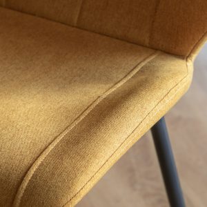 Gallery Direct Manford Dining Chair Saffron Set of 2 | Shackletons