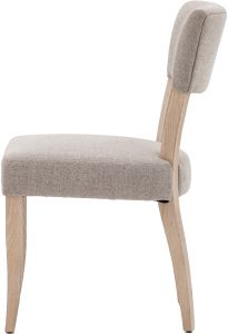 Gallery Direct Eton Upholstered Dining Chair Set of 2 | Shackletons