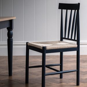 Gallery Direct Eton Dining Chair Meteor Set of 2 | Shackletons